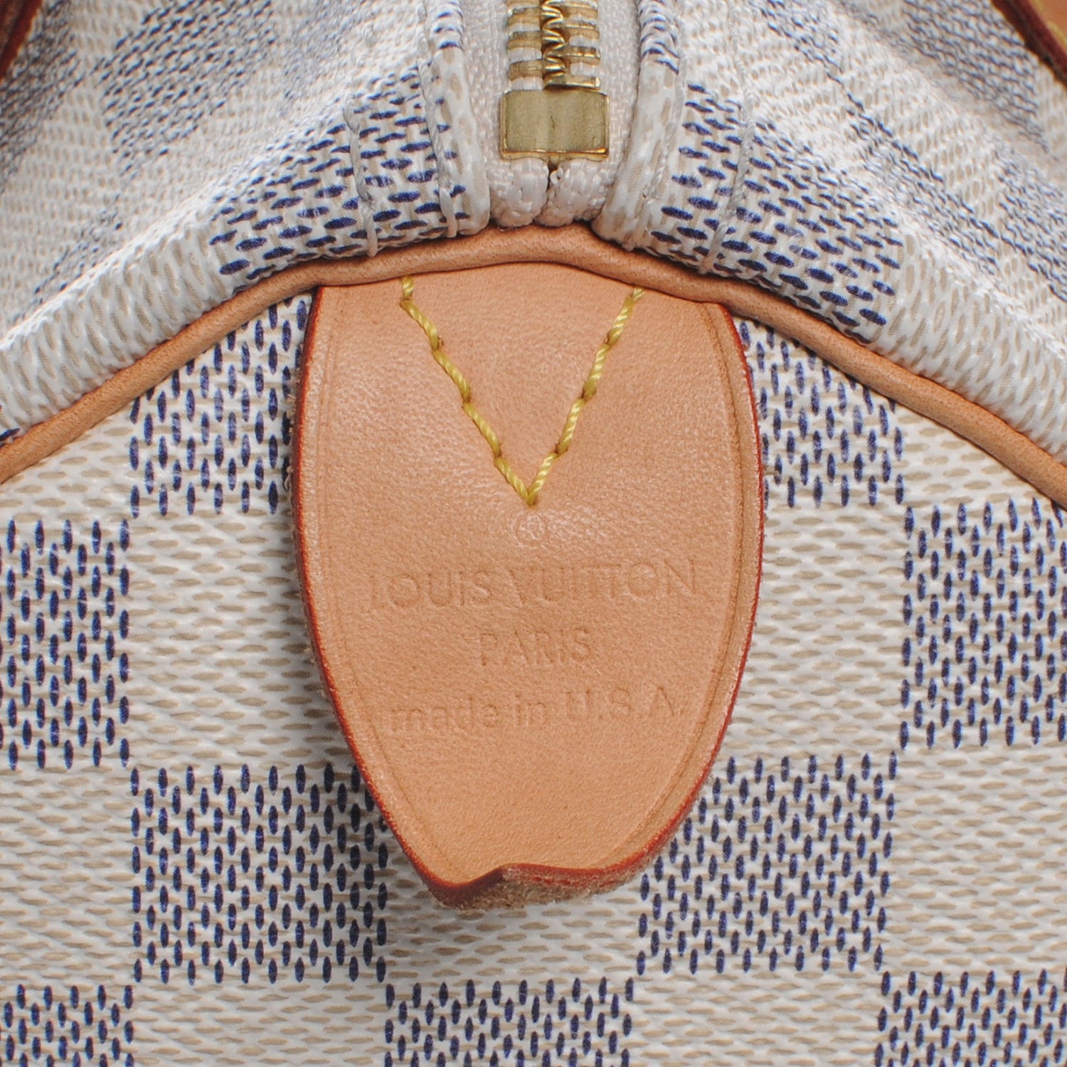 Louis Vuitton Damier Azur Speedy 30 7 of 7