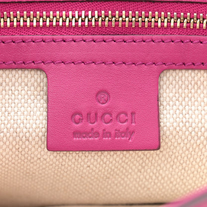 Gucci Patent Medium Soho Flap Crossbody Bright Bougainvillea 6 of 10