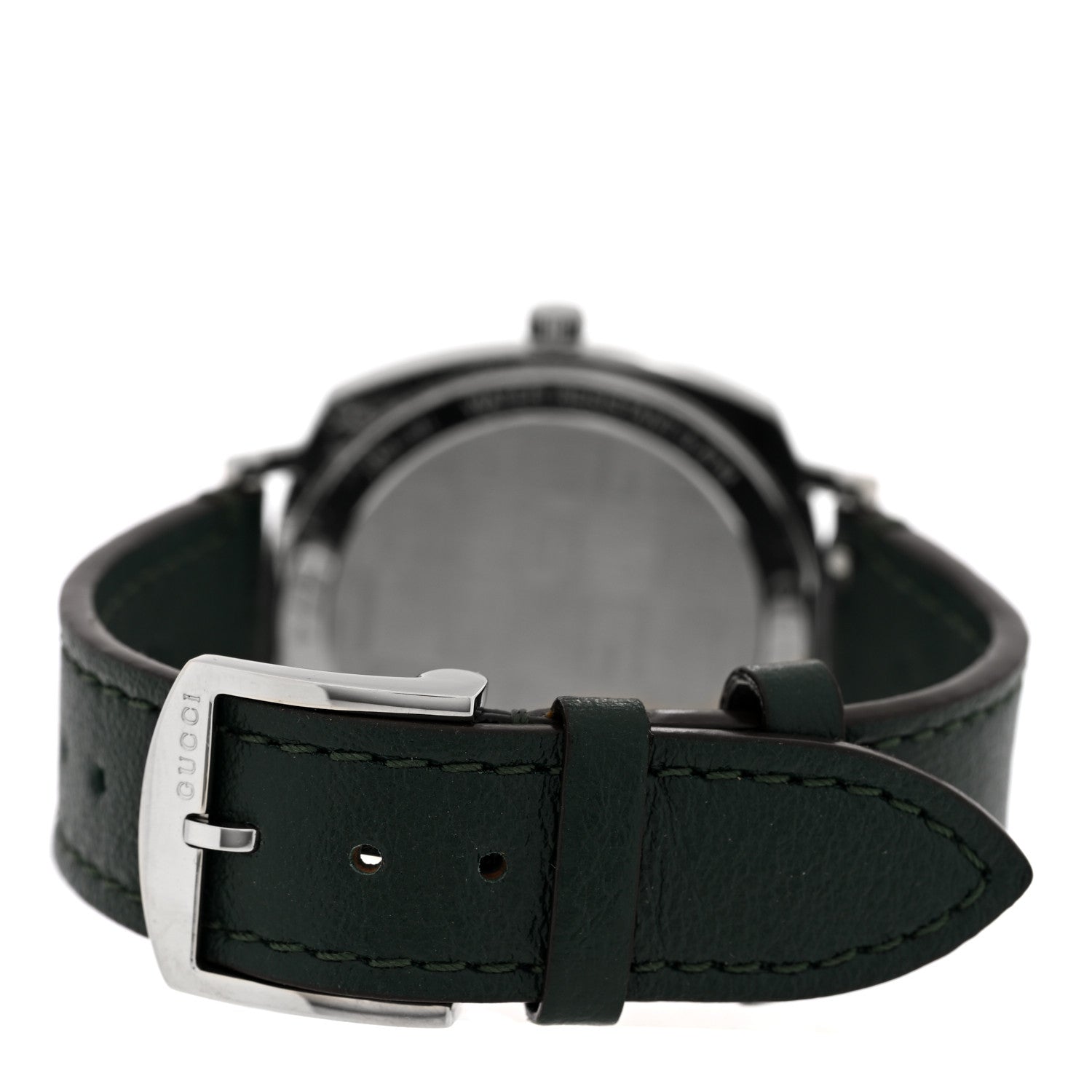 Gucci Stainless Steel Calfskin 35mm Grip Quartz Watch Black 3 of 5