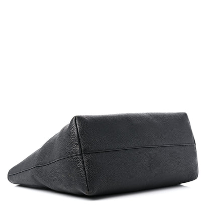 Prada Vitello Daino Pocket Shopping Tote Black 4 of 16