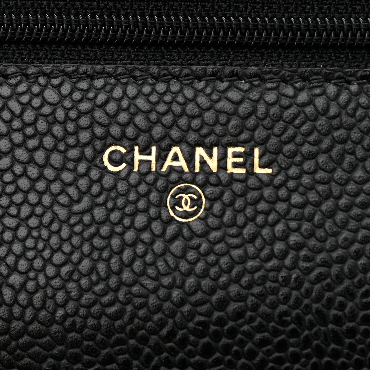 Chanel Caviar Quilted Wallet On Chain WOC Black 6 of 12