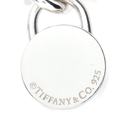 Tiffany Sterling Silver 1837 Round Padlock Charm Bracelet 4 of 4