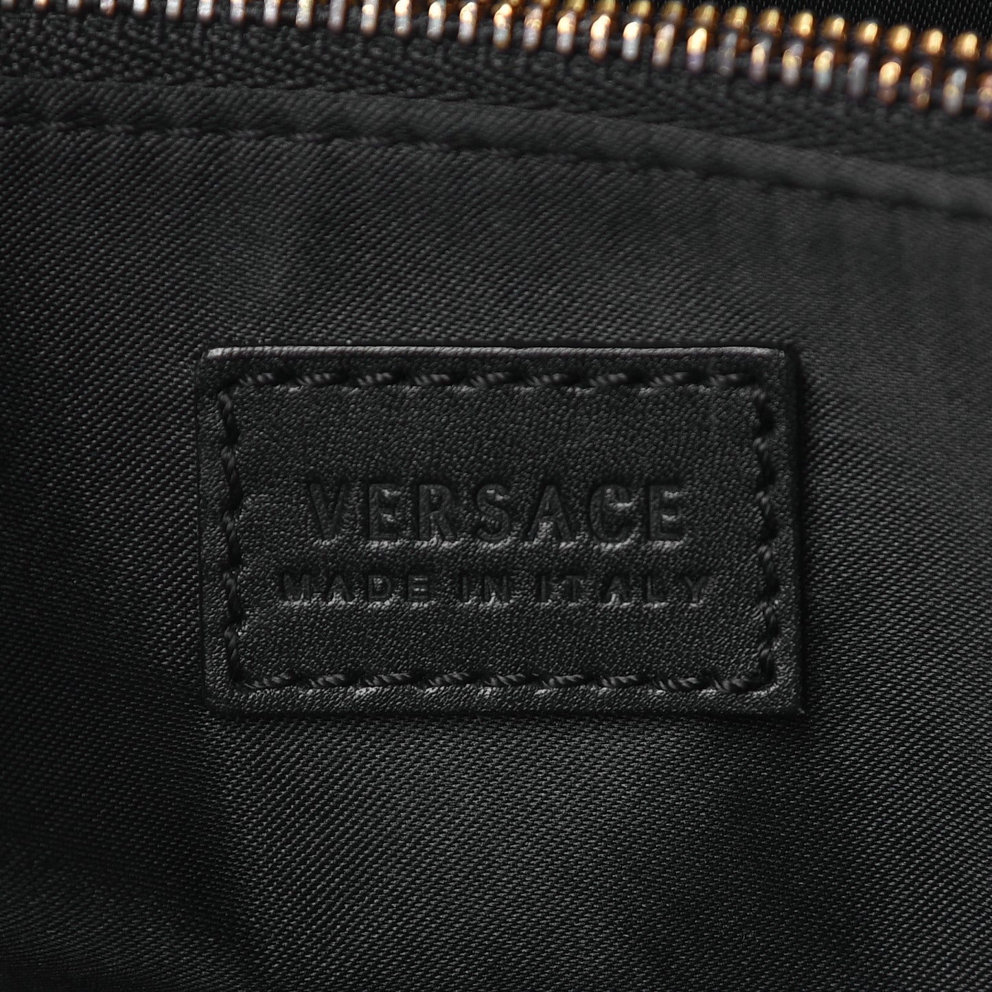 Patent Micro Vanitas Icon Handbag Black