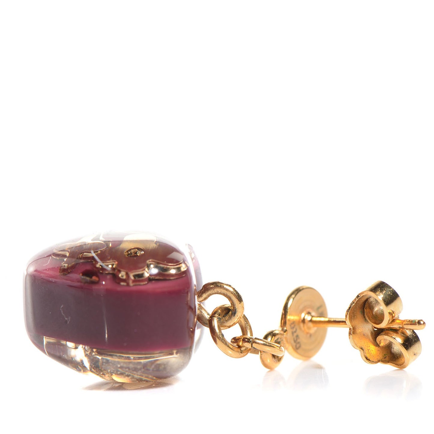 Inclusion Heart Earrings Rouge Fauviste