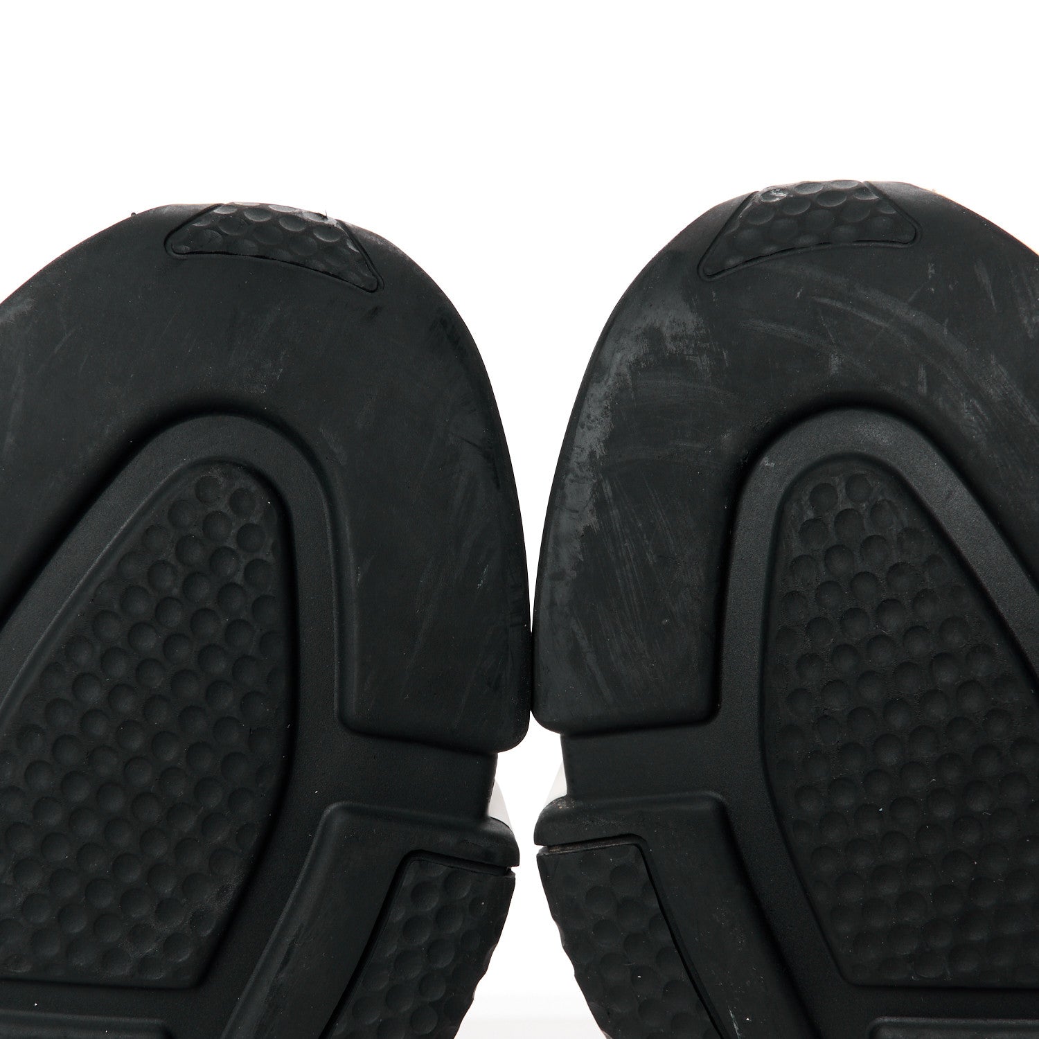 Balenciaga Neoprene Knit Allover Logo Bi-Color Sole Womens Speed Sneakers 40 Black White 8 of 8