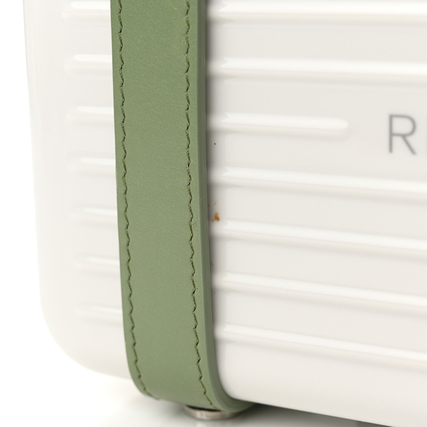 Rimowa Gloss Polycarbonate Personal Cross-Body Bag White Green 9 of 11