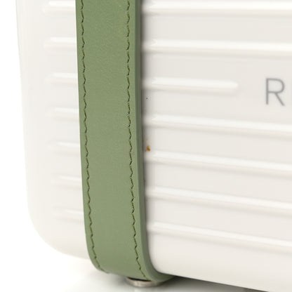 Rimowa Gloss Polycarbonate Personal Cross-Body Bag White Green 9 of 11