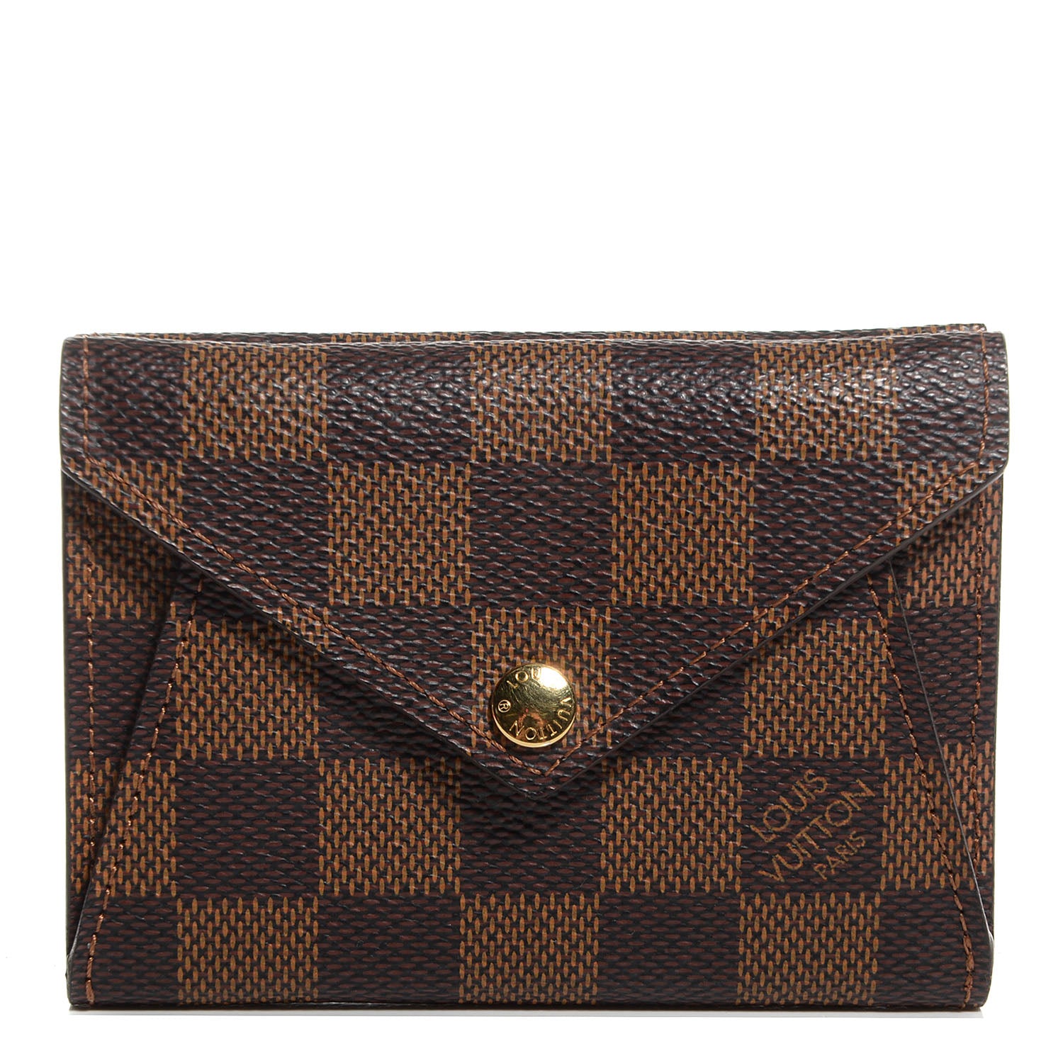 Louis Vuitton Damier Ebene Compact Origami Wallet 1 of 7