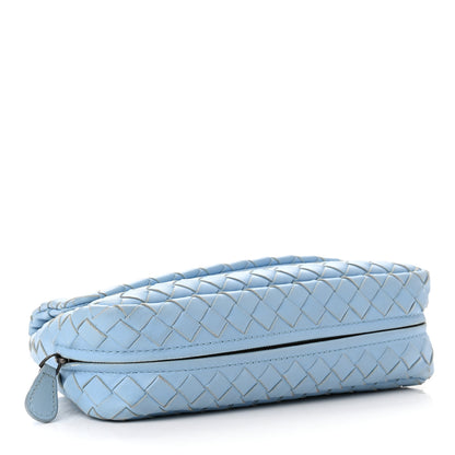 Bottega Veneta Nappa Intrecciato Small Chain Crossbody Ciel 3 of 9