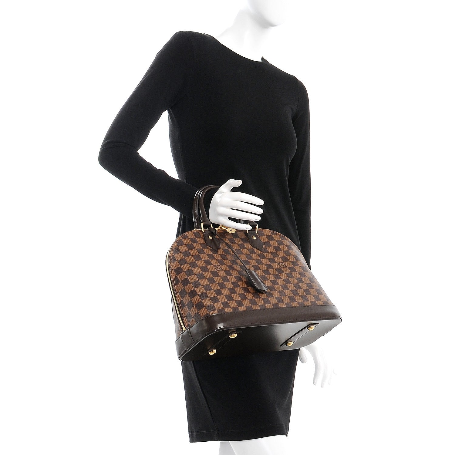Louis Vuitton Damier Ebene Alma MM 2 of 6