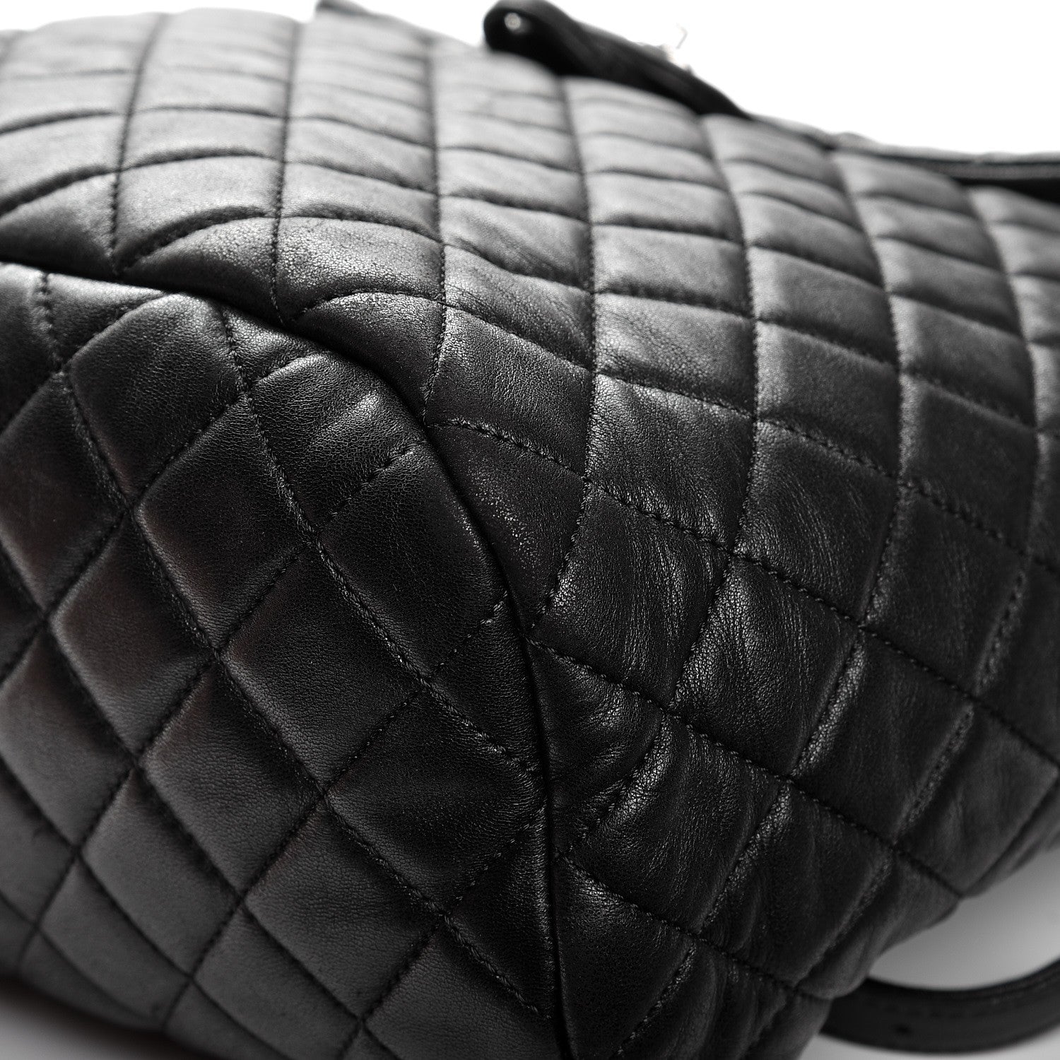 Chanel Lambskin Quilted Large Urban Spirit Backpack Black 11 of 14