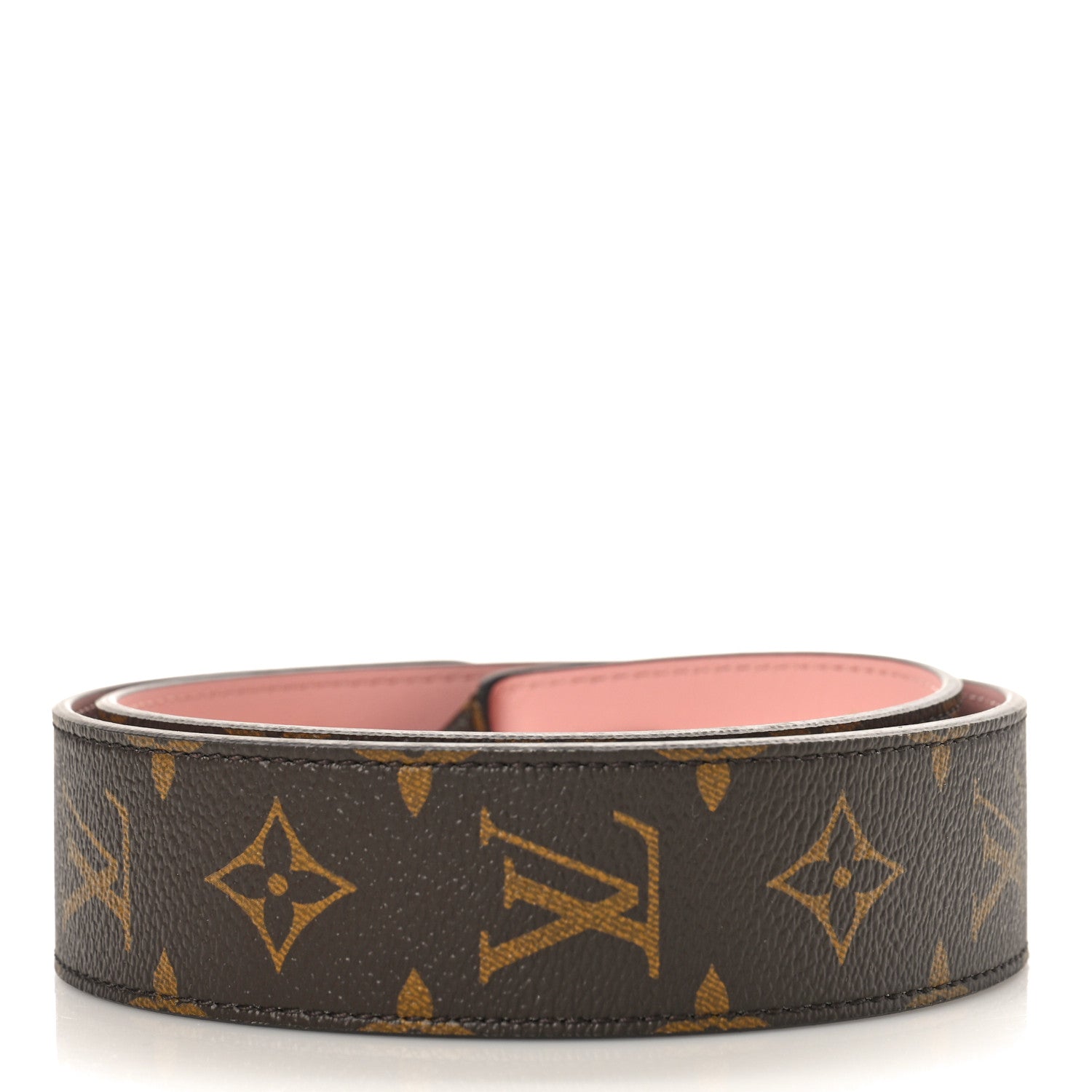 Louis Vuitton Monogram Bandouliere Shoulder Strap Rose Poudre 2 of 3