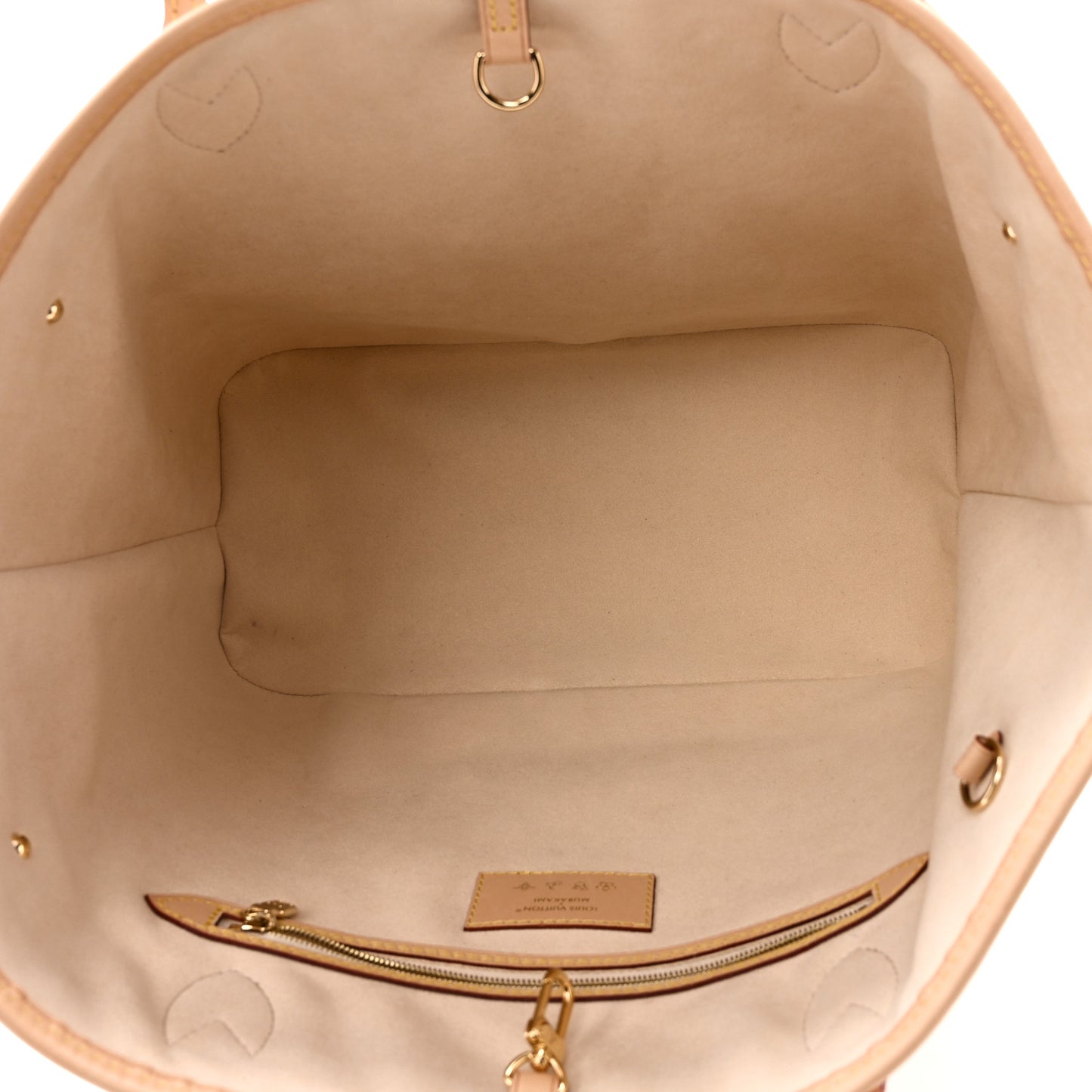 LV X TM Monogram Multicolor Neverfull MM White