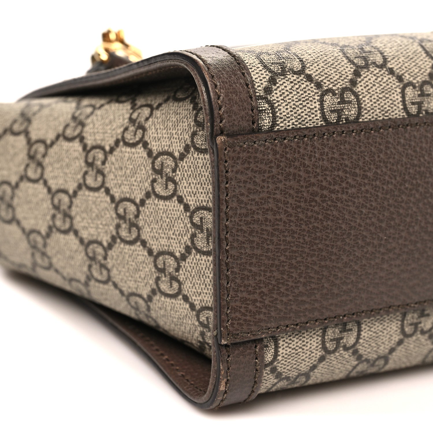 Gucci GG Supreme Monogram Small Ophidia Tote Bag Brown 9 of 13