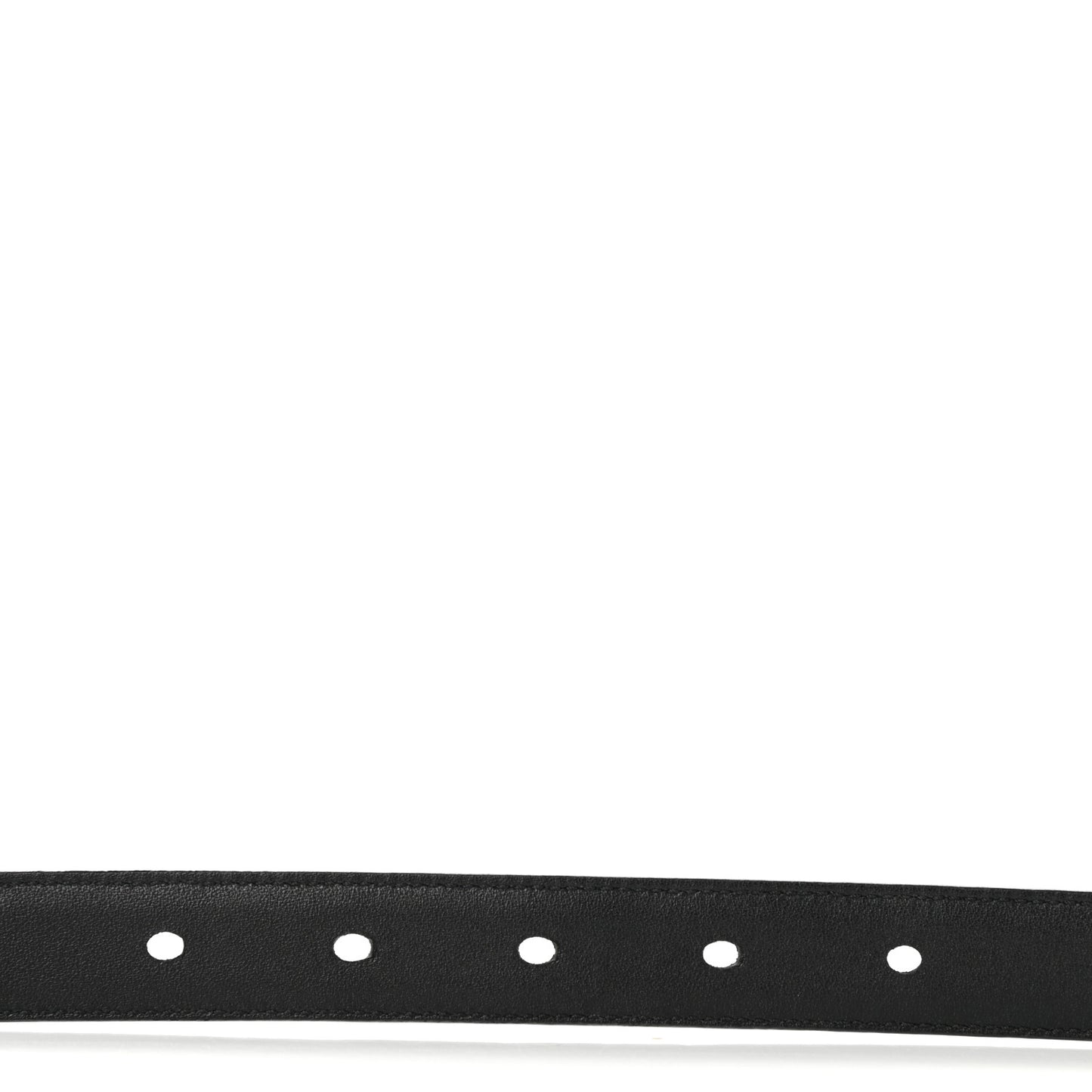 Smooth Calfskin Monogram Square Buckle Belt 75 30 Black