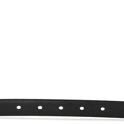 Saint Laurent Smooth Calfskin Monogram Square Buckle Belt 75 30 Black 5 of 6