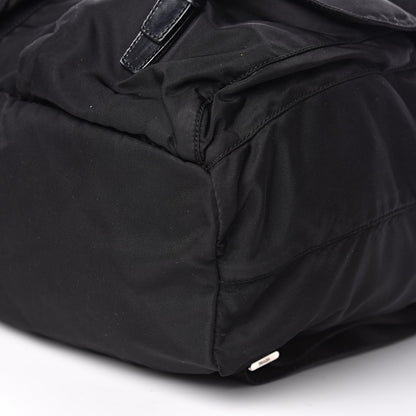 Prada Nylon Vela Medium Backpack Black 9 of 12