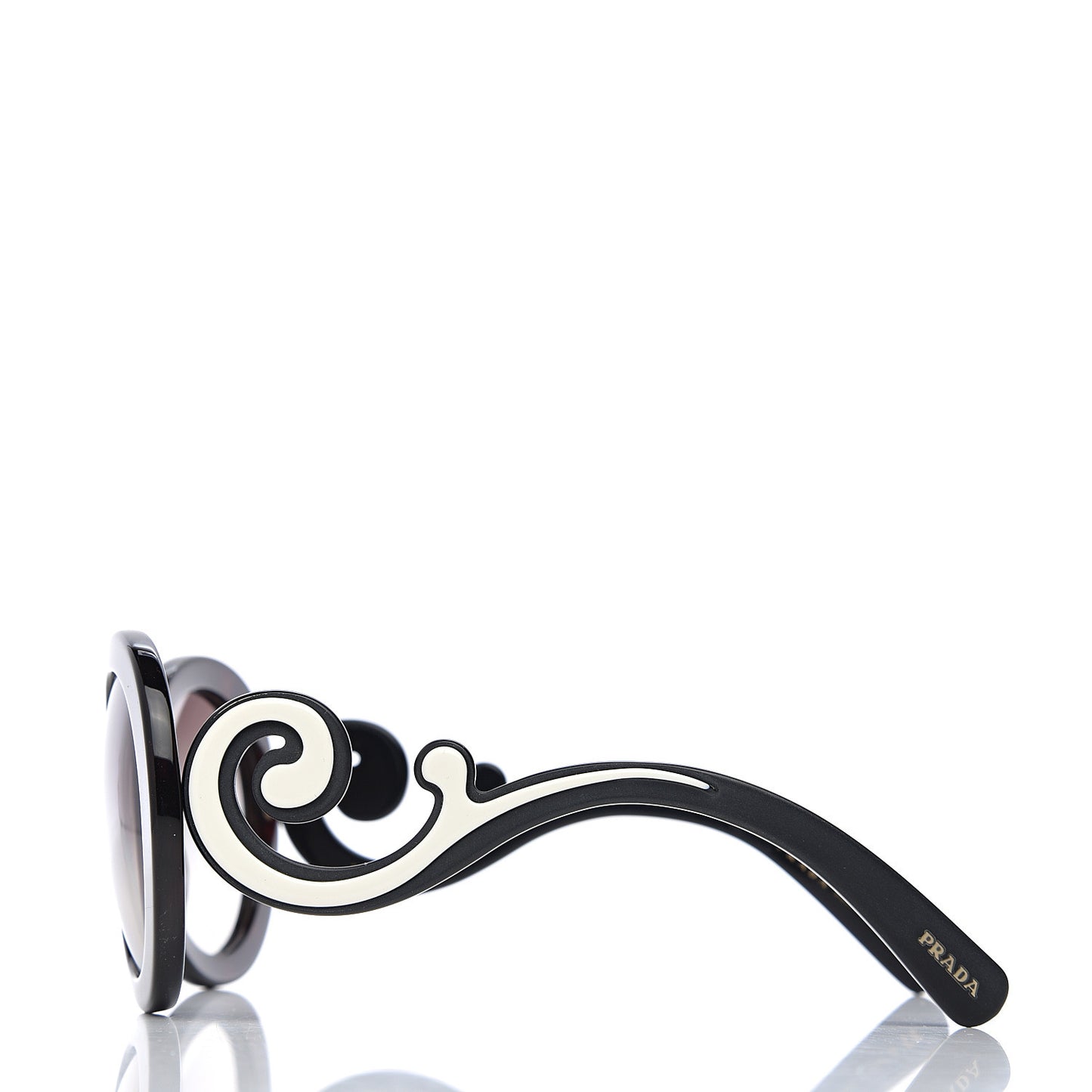 Minimal Baroque Sunglasses SPR 08T Gradient Anthracite