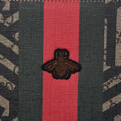 Gucci GG Supreme Monogram Caleido Web Messenger Beige Ebony 8 of 8