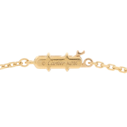 Cartier 18K Yellow Gold Diamond Hearts And Symbols Pendant Necklace 3 of 4