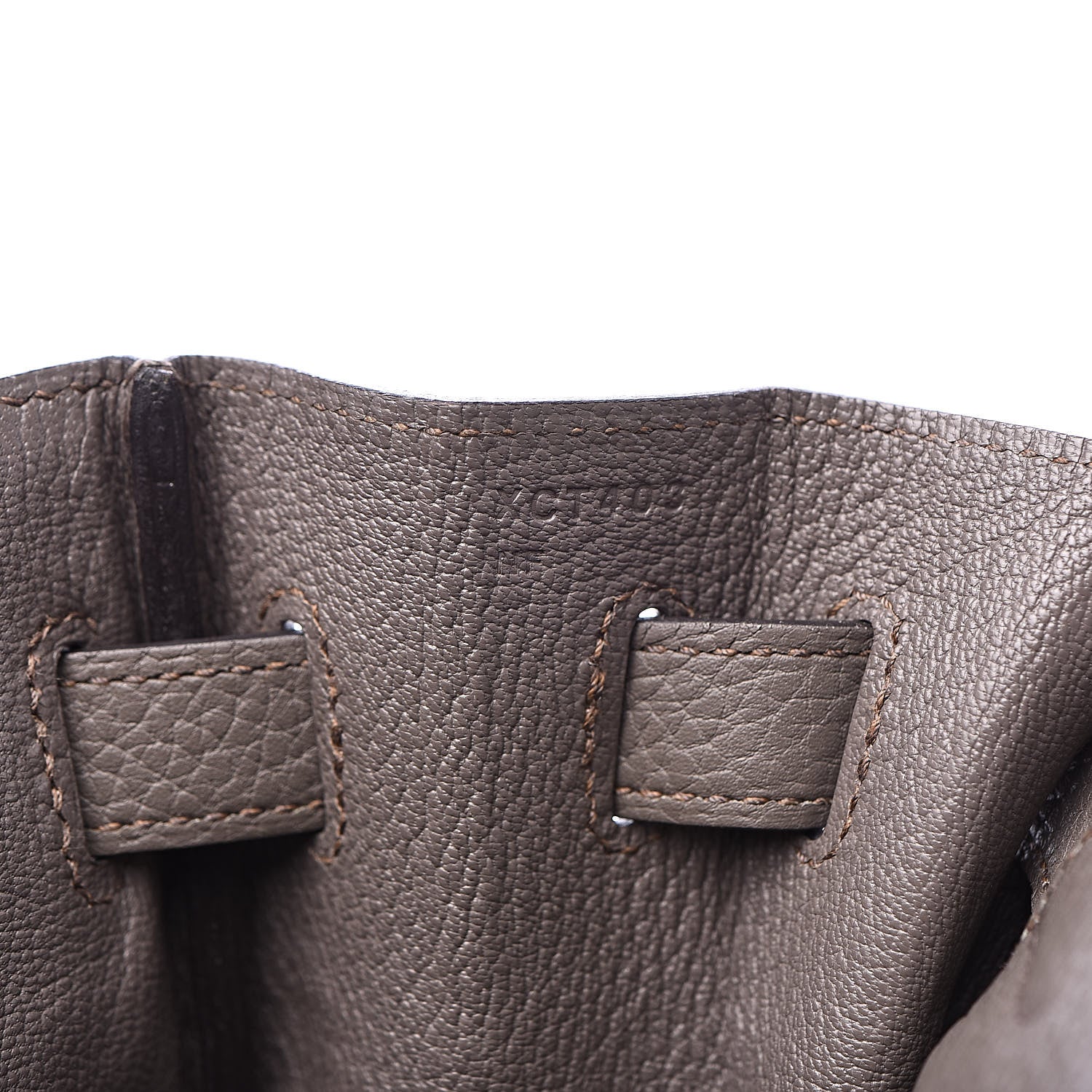Hermes Togo Kelly Retourne 32 Etain 16 of 34