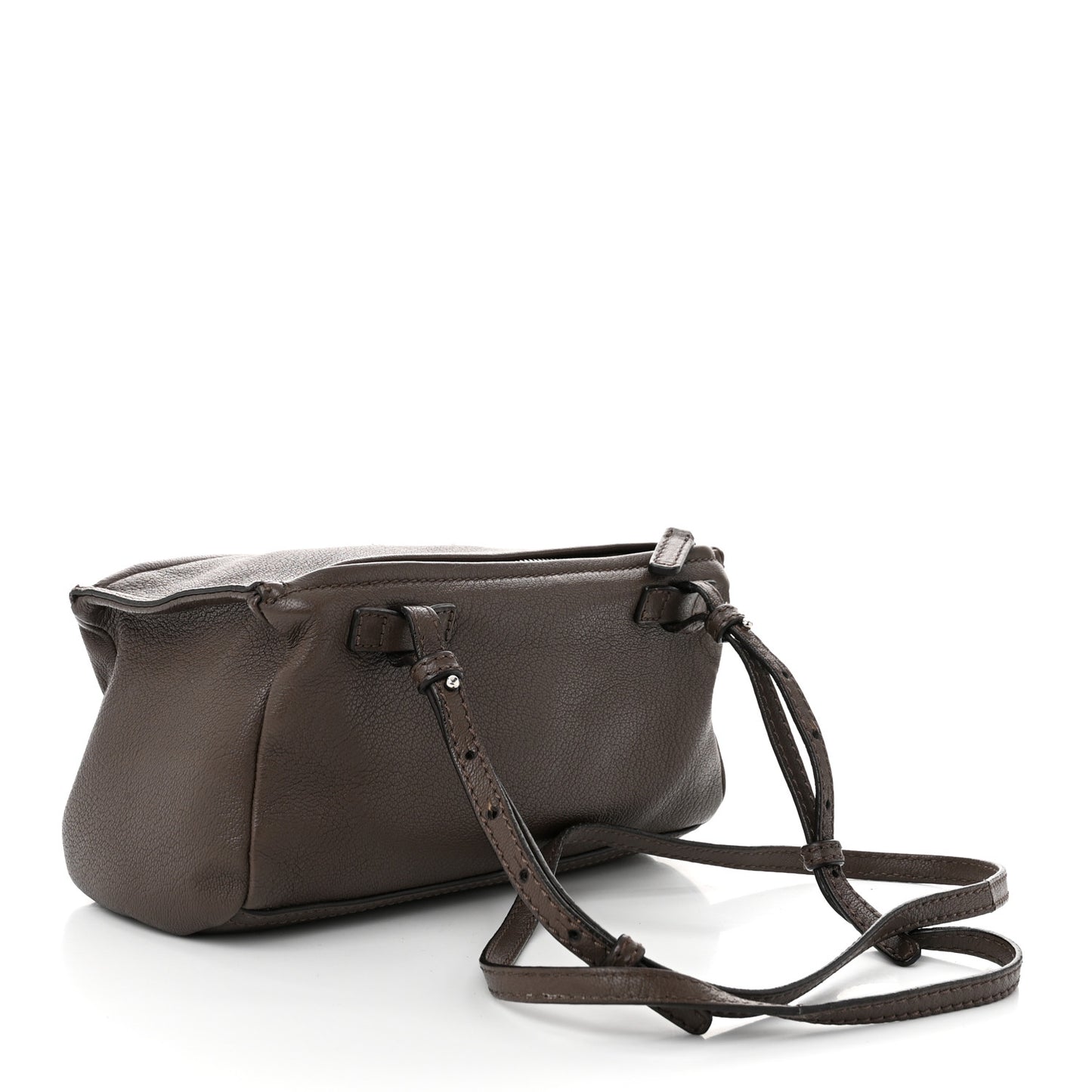 Sugar Goatskin Mini Pandora  Heather Grey