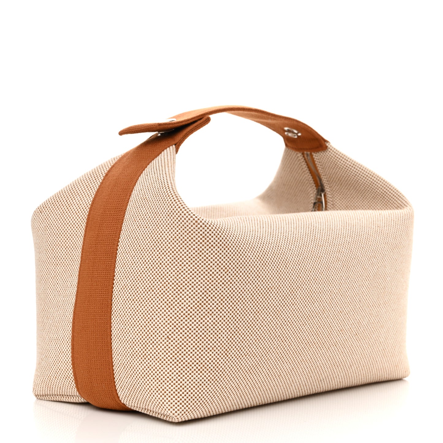 Canvas Large Bride-A-Brac Cabriole Case Biscuit