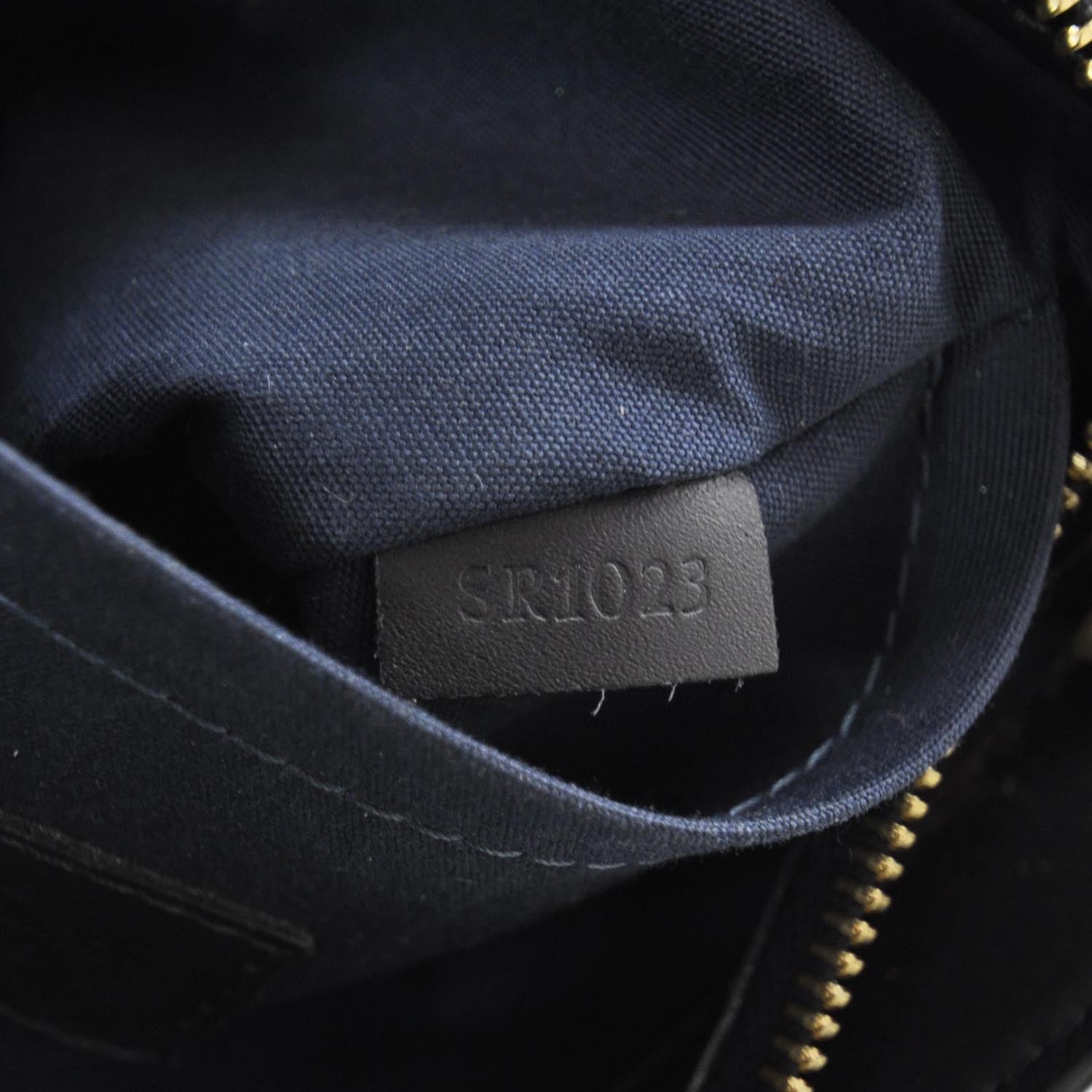 Louis Vuitton Mini Monogram Lucille PM Navy 8 of 9
