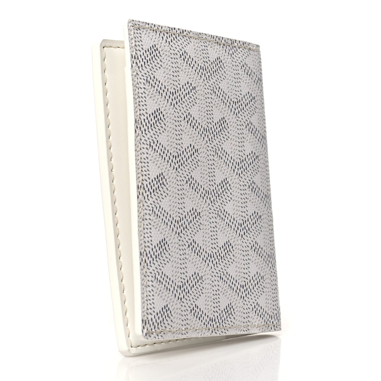 Goyardine Saint Marc Card Holder White