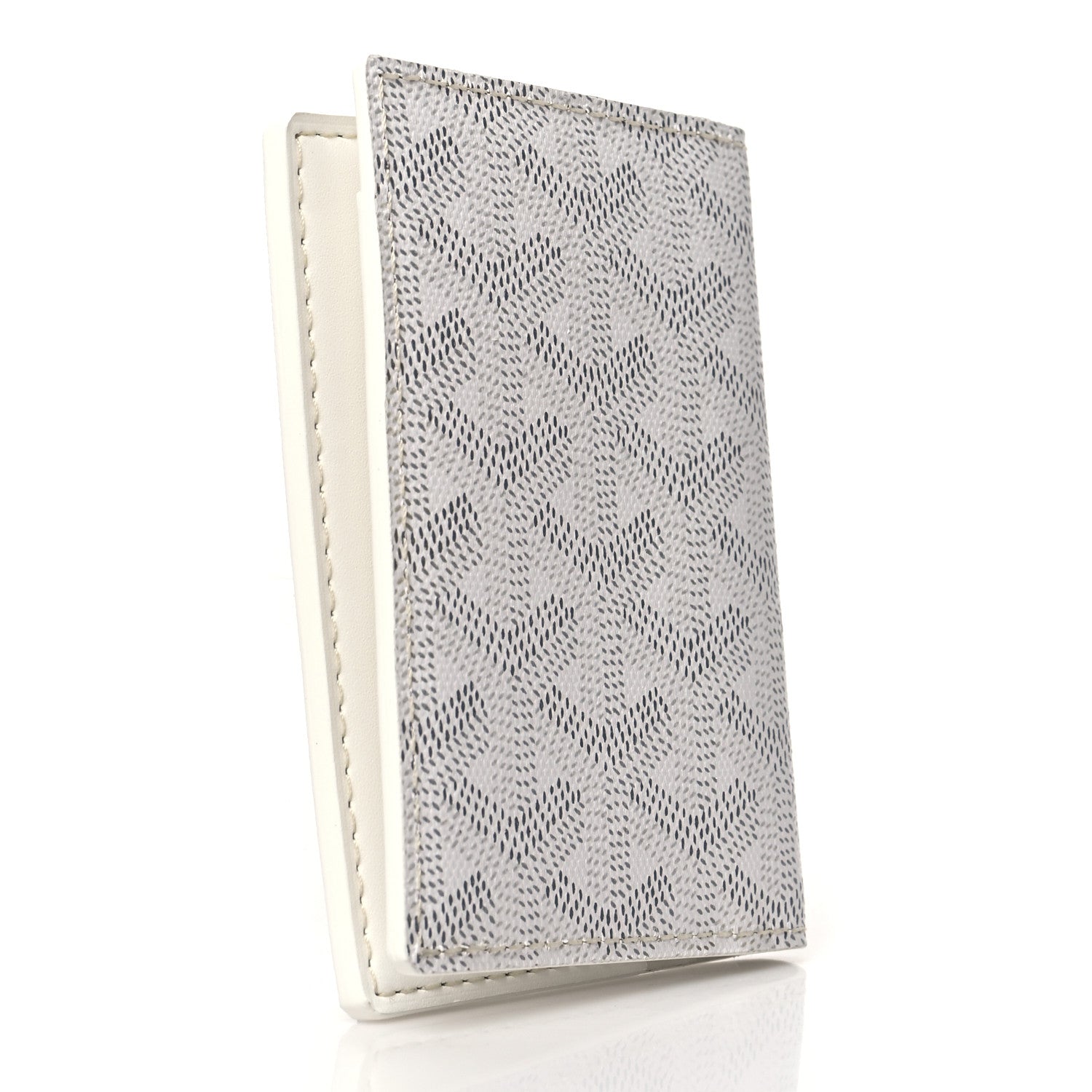 Goyard Goyardine Saint Marc Card Holder White 3 of 10