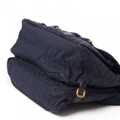 Louis Vuitton Mini Monogram Denise Navy 6 of 8
