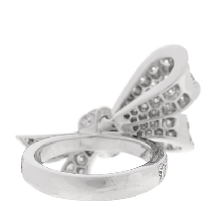 Graff 18K White Gold Diamond Tilda’s Bow Ring 47 4.25 3 of 5