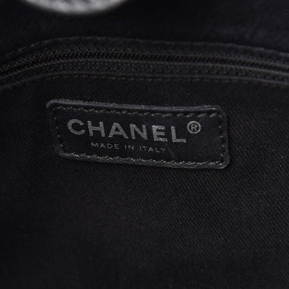 Chanel Caviar Quilted Petit Shopping Tote PST Black 10 of 22