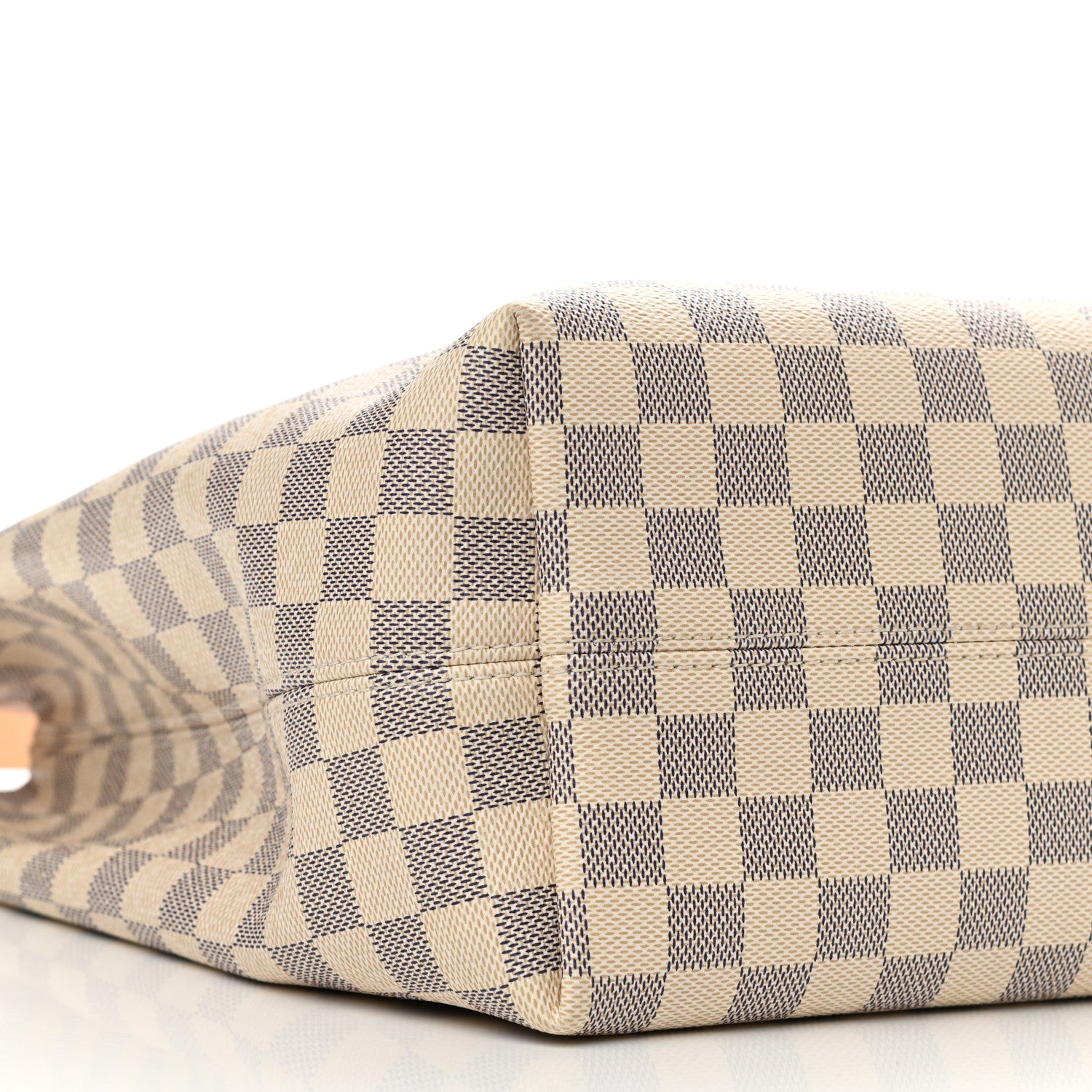 Louis Vuitton Damier Azur Graceful MM Rose Ballerine 9 of 11