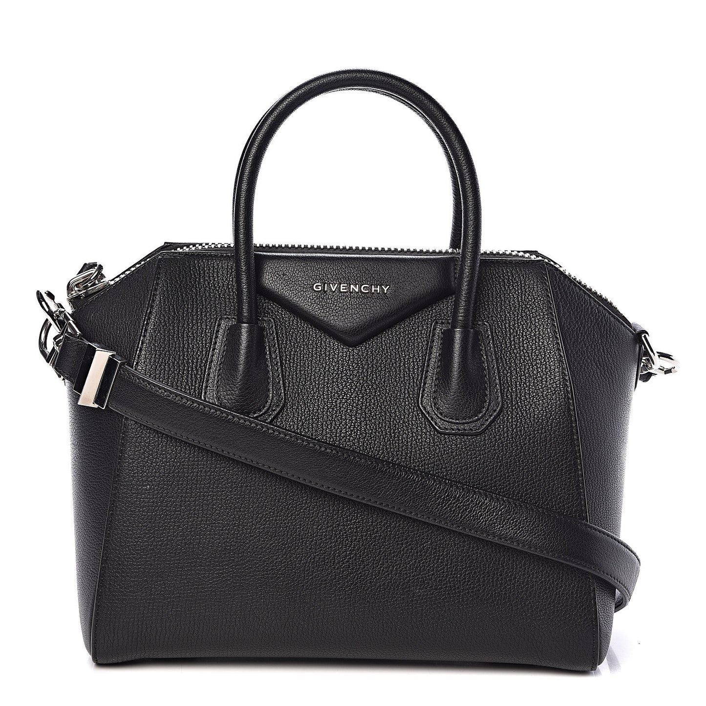 Sugar Goatskin Small Antigona Black