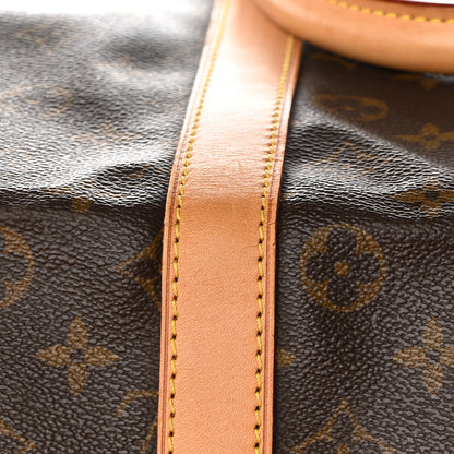 Louis Vuitton Monogram Keepall Bandouliere 55 11 of 18