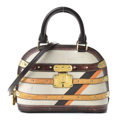 Louis Vuitton Transformed Canvas Time Trunk Alma BB Beige 1 of 10