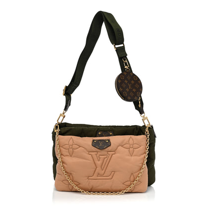 Louis Vuitton Econyl Monogram Pillow Maxi Multi Pochette Accessories Kaki Beige 1 of 9