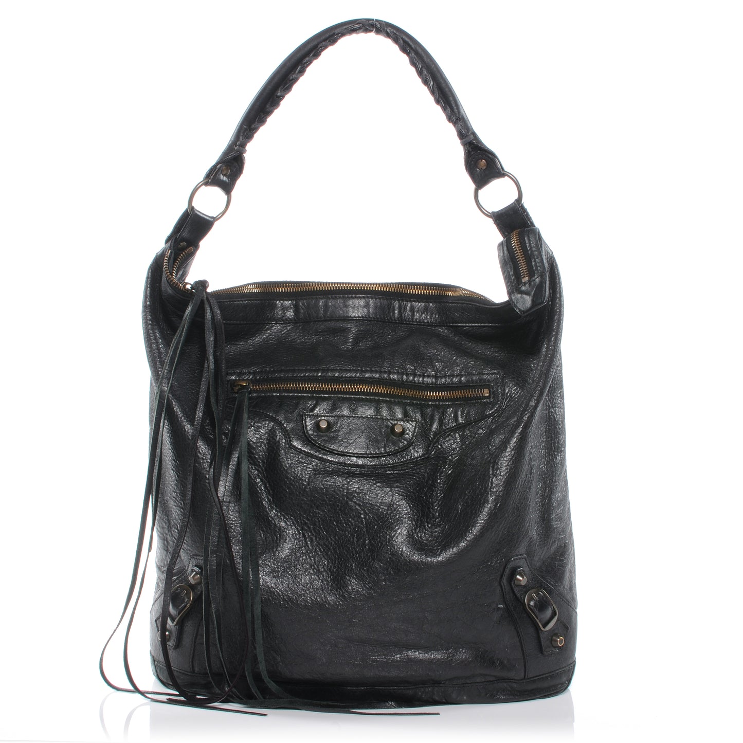 Agneau Day Hobo Black