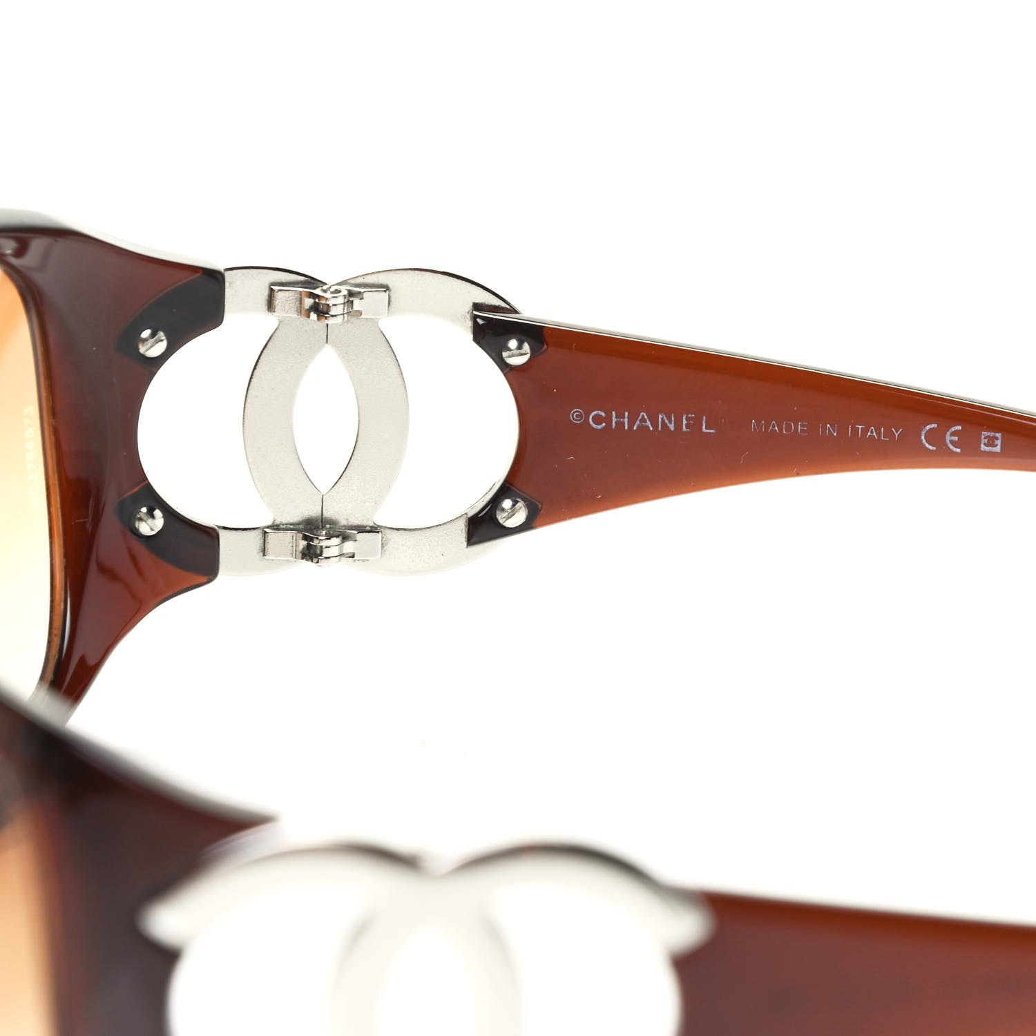 Chanel CC Sunglasses 6014 Brown 5 of 6
