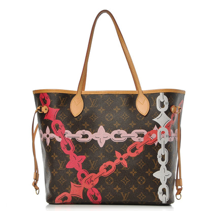 Louis Vuitton Monogram Bay Neverfull MM Rose Ballerine Poppy 1 of 9