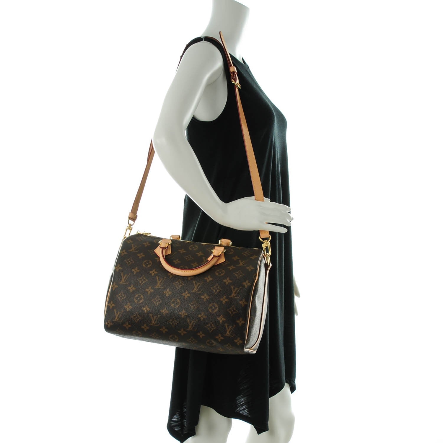 Louis Vuitton Monogram Speedy Bandouliere 30 2 of 8