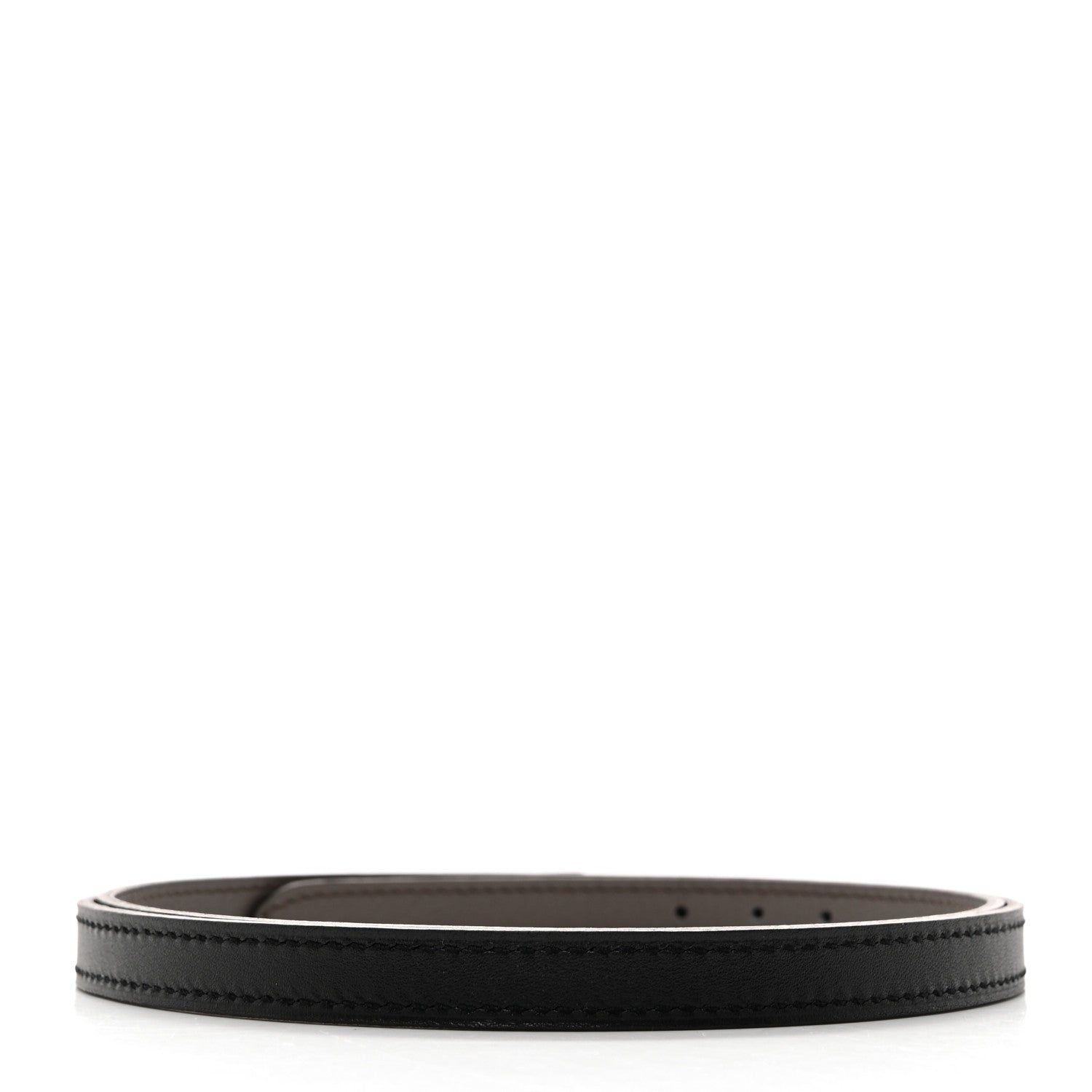 Hermes Swift Evercolor 13mm Belt Strap 85 Black Etain 2 of 8