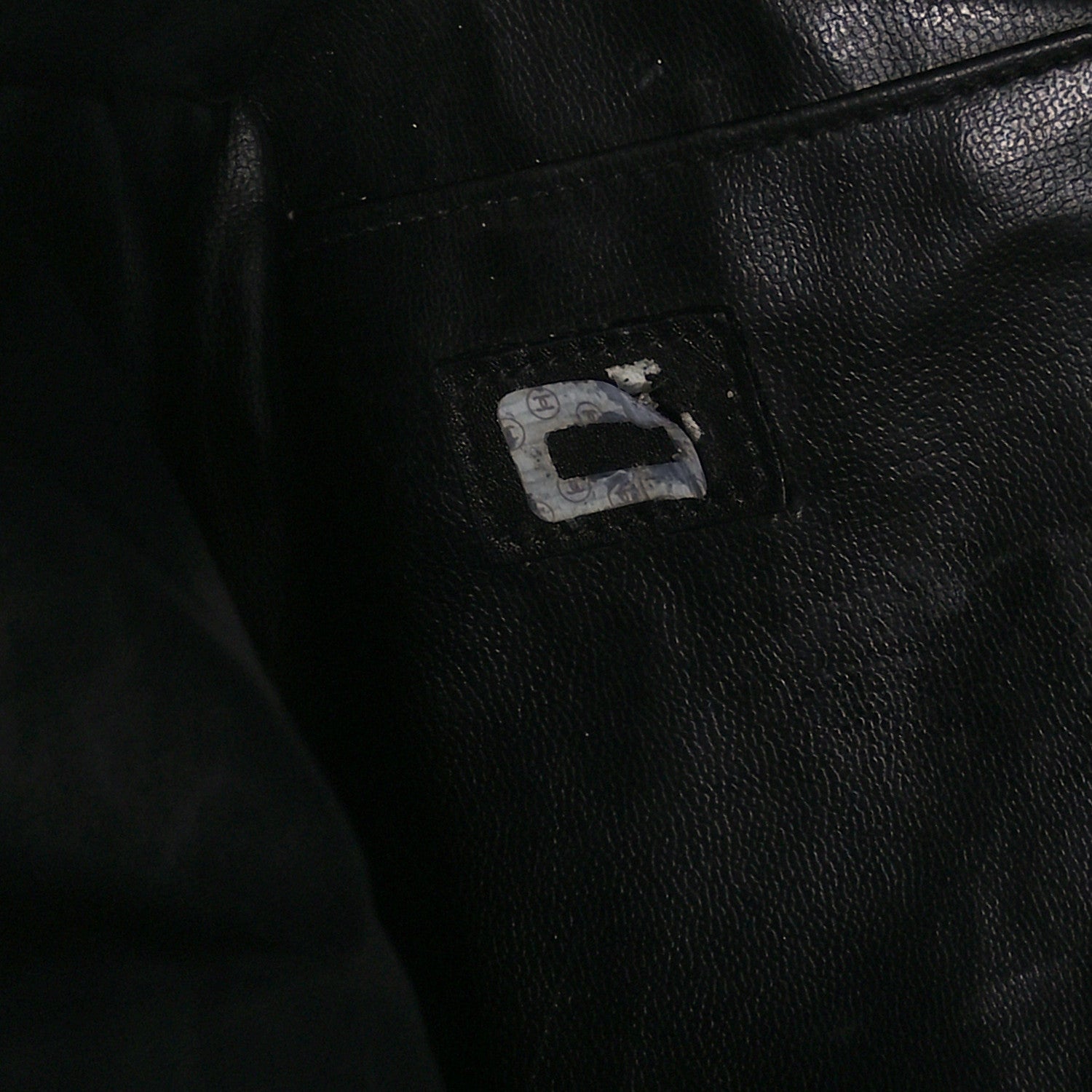 Chanel Calfskin Stitched XL Weekender Black 7 of 13