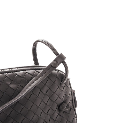 Bottega Veneta Nappa Intrecciato Pillow Crossbody Messenger Light Grey 12 of 15