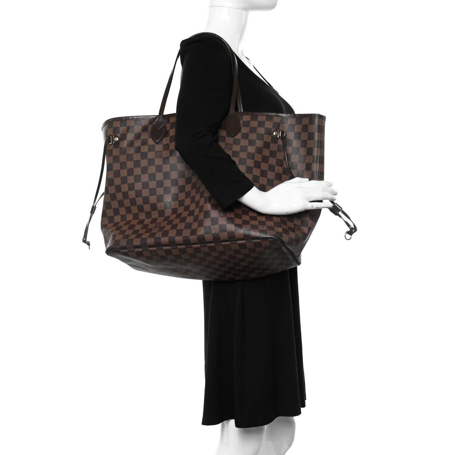 Louis Vuitton Damier Ebene Neo Neverfull GM 2 of 13