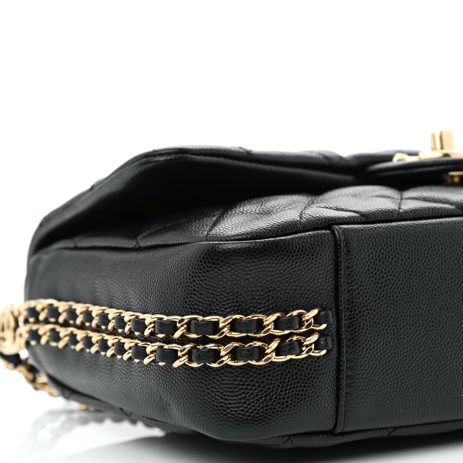 Chanel Caviar Quilted Small CC You Flap Black 9 of 12