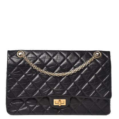 Chanel Aged Calfskin Quilted 2.55 Reissue 226 Flap Black 1 of 9
