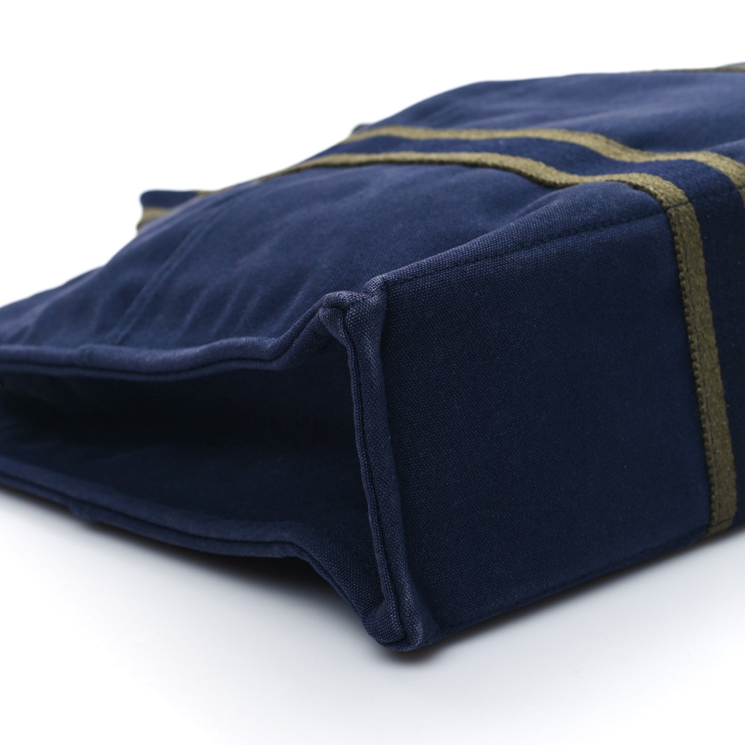 Hermes Canvas Herline GM Tote Navy 9 of 12