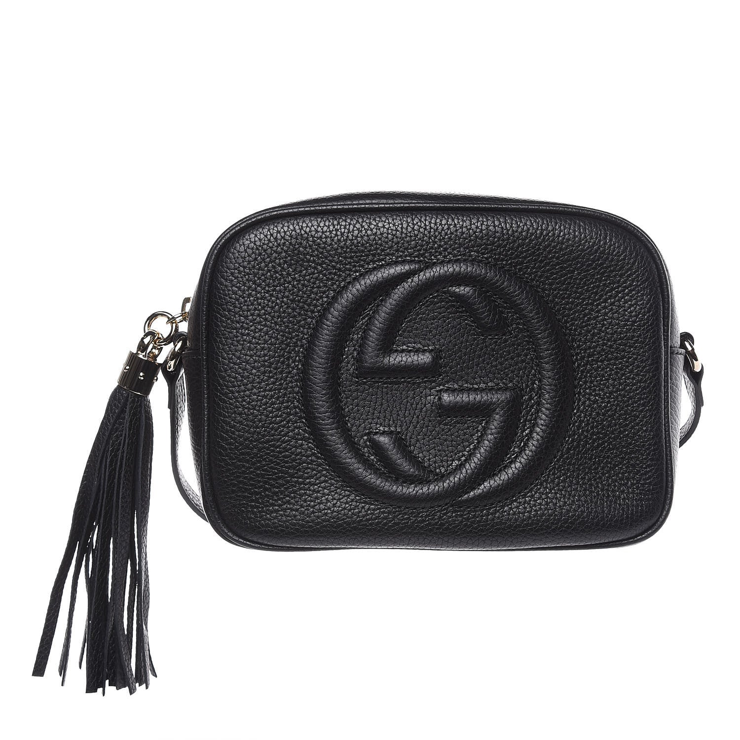 Gucci Pebbled Calfskin Small Soho Disco Bag Black 1 of 9